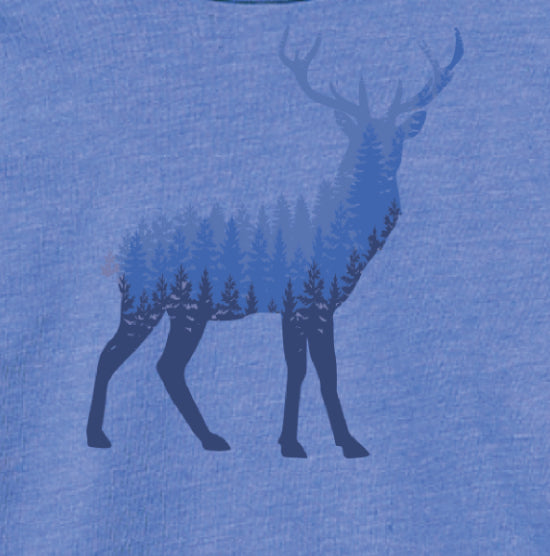 children's shirt from cazakidz - twilight stag long sleeve tee artwork